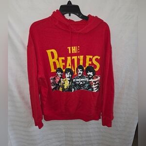 The Beatles Red Graphic Apparel